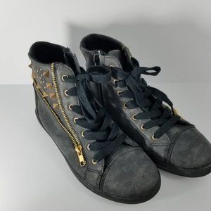 Gia Mia High-Top Dance Sneakers